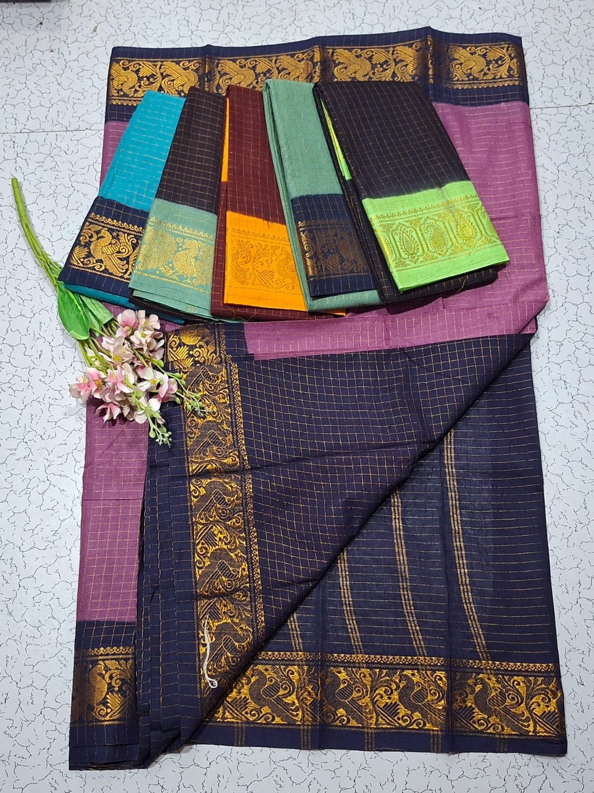 Chettinad Cotton Saree