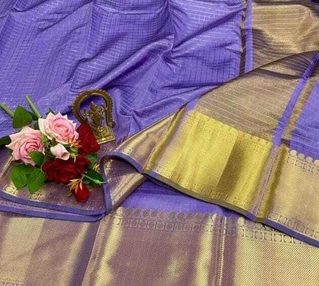 Checked Saree — photo 1 of 10
